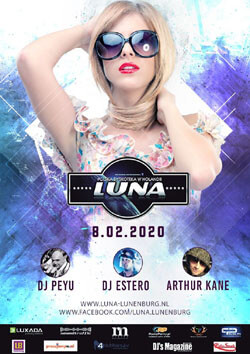 Klub Luna, Lunenburg - In The Mix Dj PeyU & Arthur Kane (08.02.2020)