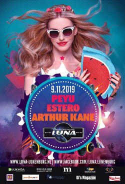 Klub Luna, Lunenburg - In The Mix PeyU & Arthur Kane (09.11.2019)