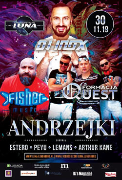 Klub Luna, Lunenburg - ANDRZEJKI 2019 (30.11.2019)