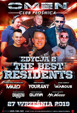 SETY THE BEST RESIDENTS vol.2 Omen Płośnica Omeniki (27.09.2019)