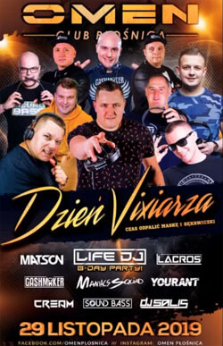 DJ Yourant - Omen Płośnica 29.11.2019 (2 Dzień Vixiarza)