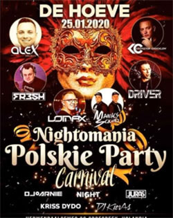 Dj Arnie - Nightomania vol.3 Polskie Party 25.01.2020