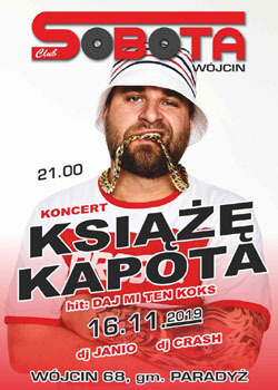 Club Sobota Wójcin - Dj Janio (16.11.2019)