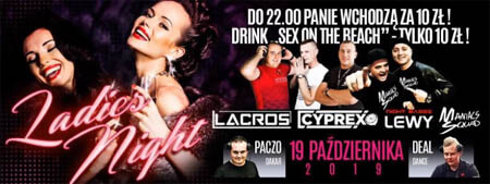 Cyprex Dj & Dj Lewy Nightbasse - Speed Club 19.10.2019 (Ladies Night)