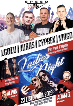 Cyprex Dj & Dj Virgo Nightbasse - Speed Club 23.11.2019