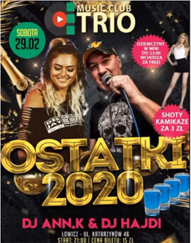 DJ Hajdi x Dj Ann.K - Trio Club 29.02.2020