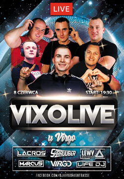 DJ Virgo NightBasse & Lewy & Lacros & Life DJ & MaRcu5 & Shrauuber (08.06.2020) VIXOLIVE