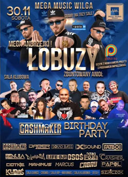 FATBOI - Mega Music Wilga (30.11.2019) Gashmaker B-Day Party