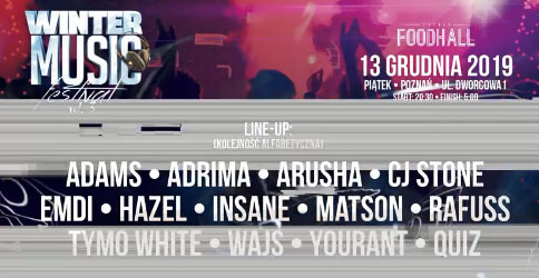 Winter Music Festival 3 - Stary Dworzec Kolejowy Poznań (13.12.2019)